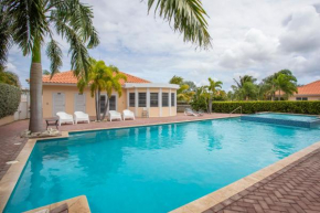 Attractive villa in resort